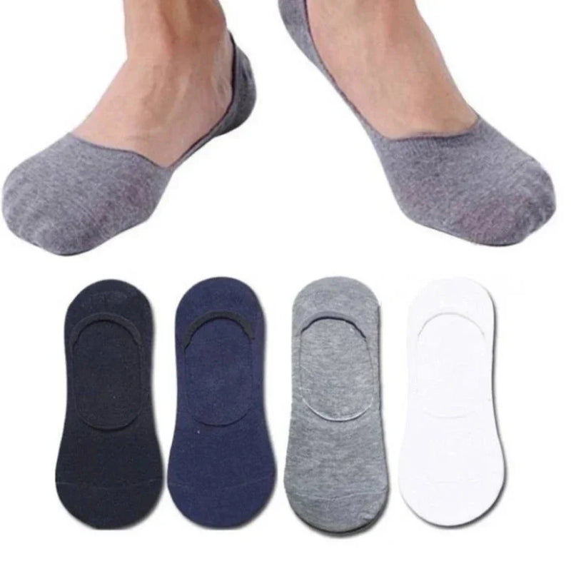 Kit 12 Pares de Meia Sapatilha Invisível Masculina