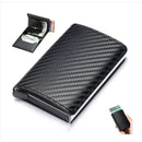 Carteira Masculina em Fibra de Carbono Porta-Cartões