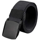 Moda Cinto Largo Masculino Nylon Fivela de Plástico Entrega rápida