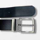 Kit 2 Cintos Masculinos Couro Sintético - 125 CM / TAMANHO AJUSTÁVEL.