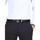 Cinto Social De Luxo Masculino Em Couro Fivela Automática