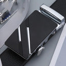 Cinto Tradicional Luxo Social Masculino Em Couro Sintetico Com Catraca Reforçada Moda Social