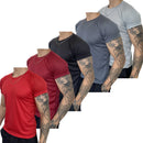 Kit 5 Camisetas Dry Fit Masculina - Casual - Treino - Academia - Esportes - Exercícios - Corrida